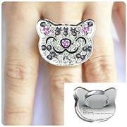 The Big Bang Theory Soft Kitty Crystal Ring